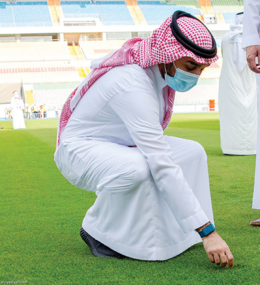 عبد العزيز بن تركي:
الملعب جاهز استثماريا