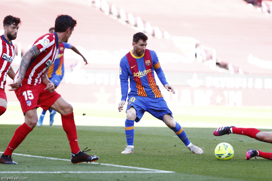 ‏⁧برشلونة‬⁩ وأتلتيكو‬⁩ يتعطلان.. ويمنحان الريال فرصة الصدارة