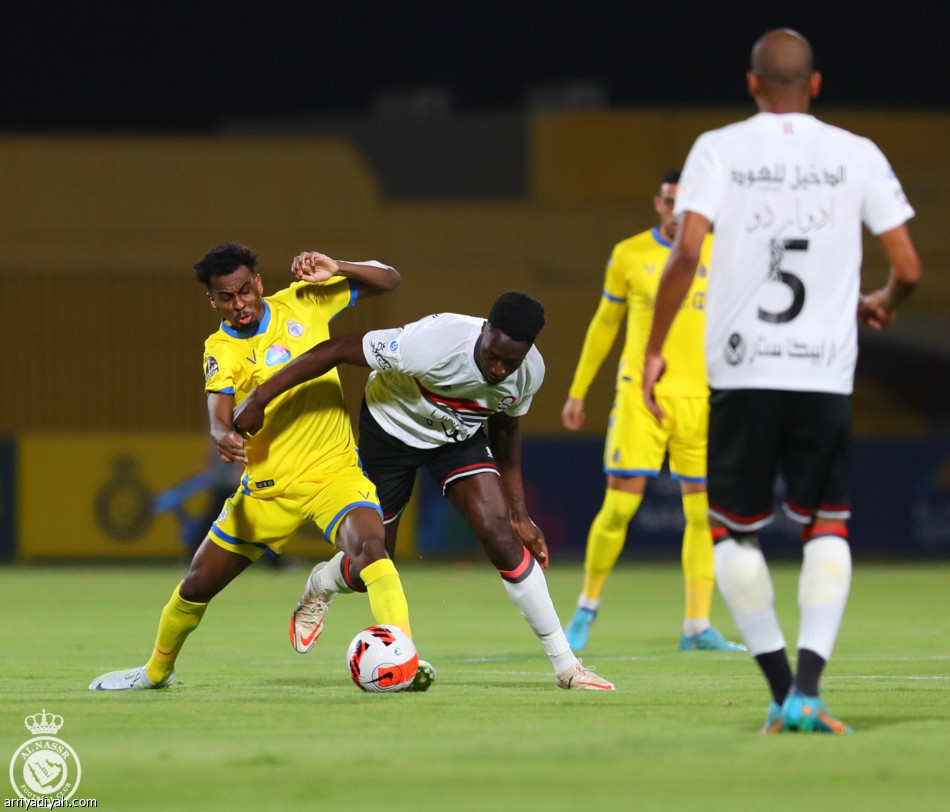 النصر والرائد يتعادلان في «تجربة مغلقة»