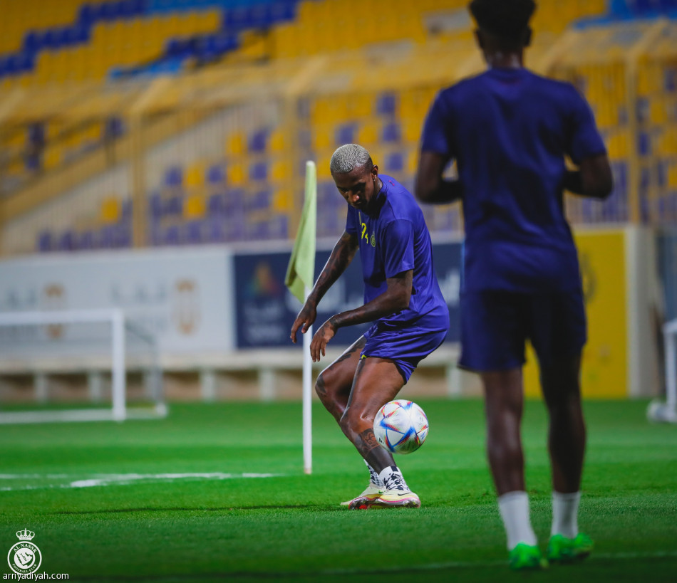 غريب ينتظم في تدريبات النصر