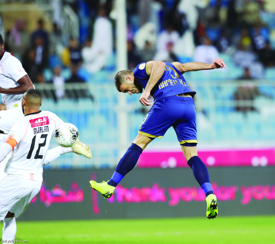 حمد الله..
الهاتريك التاسع
