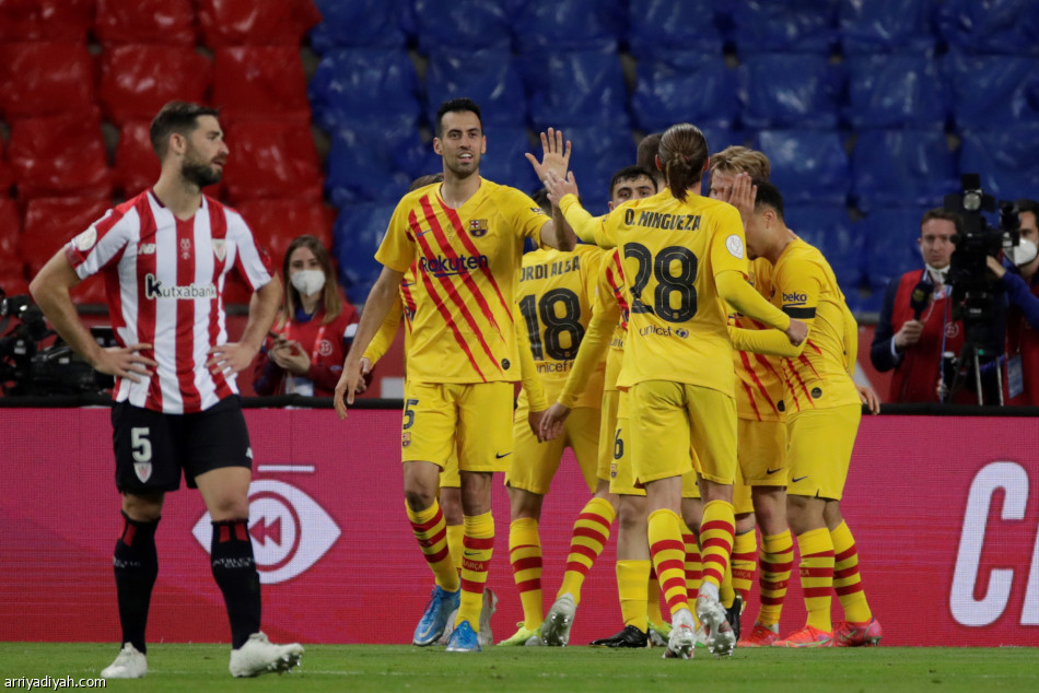 برشلونة.. بطل كأس ملك إسبانيا