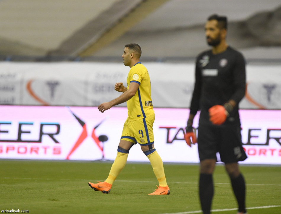 النصر يستعرض أمام العدالة بـ6 أهداف