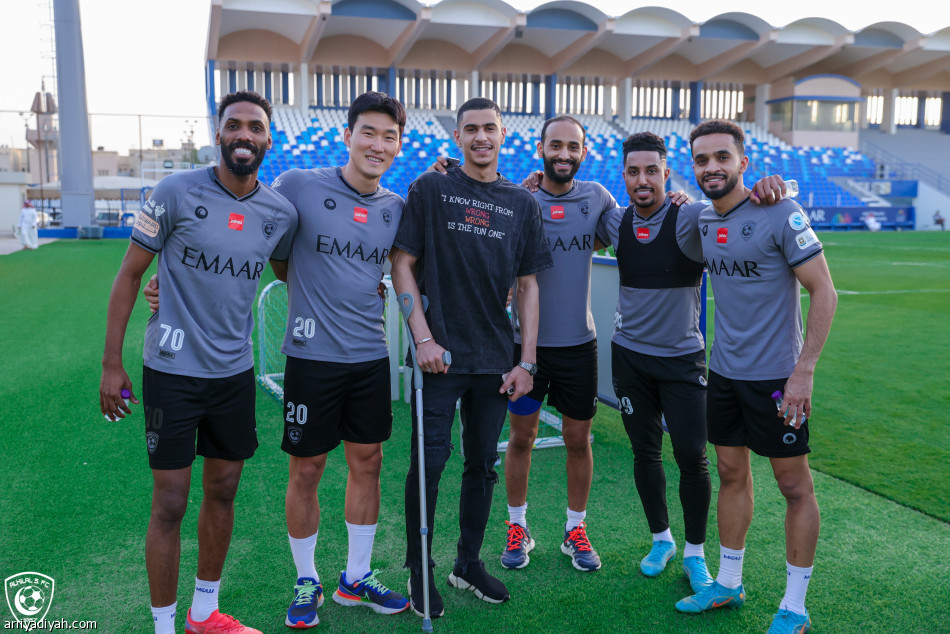 كنو يظهر في تدريبات الهلال
