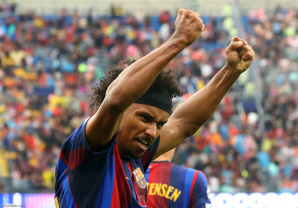 برشلونة يضرب