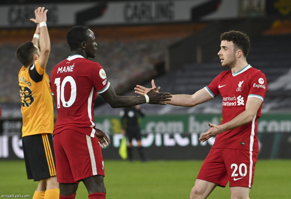 ليفربول يكسب وولفرهامبتون
