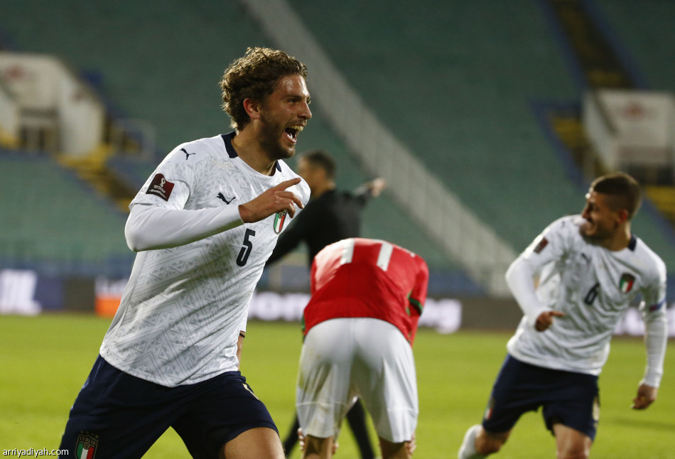 المنتخب الإيطالي يرفع رصيده إلى 6 نقاط