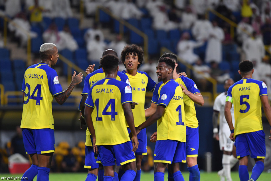النصر يضرب بالـ«4».. ويقفز إلى«الثاني»