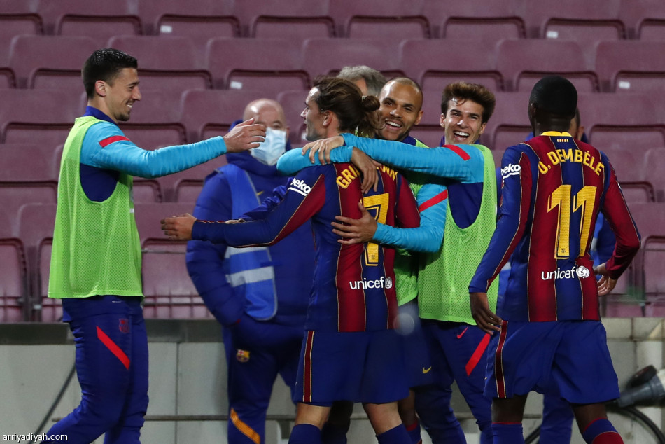 برشلونة يثأر من بلباو.. ويقبض على الوصافة