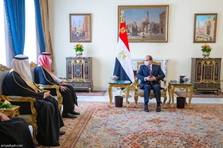 السيسي يستقبل الفيصل