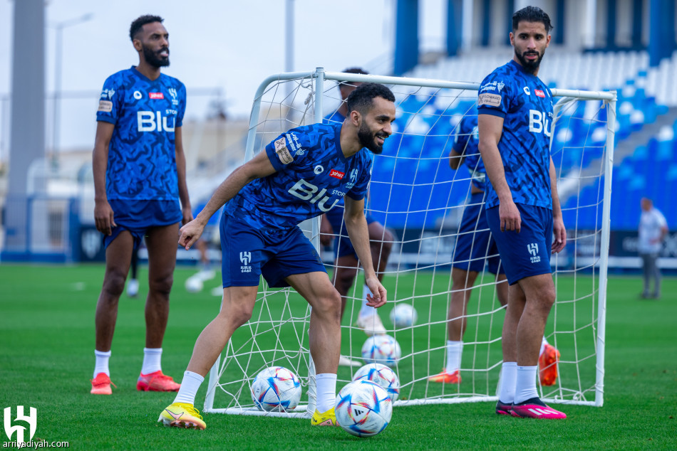 الهلال يختتم تحضيرات موقعة الاتحاد