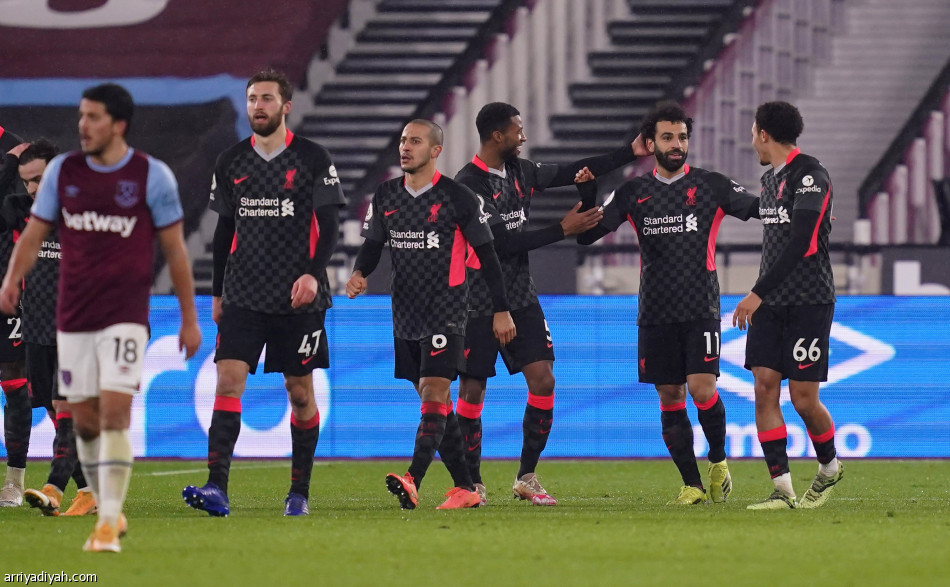 صلاح يقود ليفربول إلى تجاوز وست هام