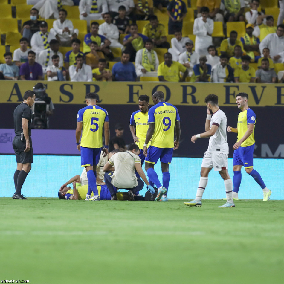 النصر 
رباعية ثانية