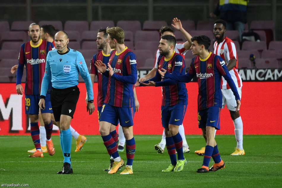 برشلونة يثأر من بلباو.. ويقبض على الوصافة